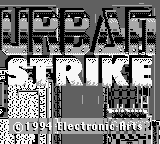 Urban Strike — Title screen