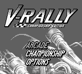 V-Rally : Championship Edition — Title screen