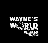 Wayne's World — Title screen
