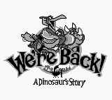 We're Back! : A Dinosaur's Story — Title screen