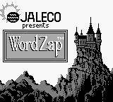 WordZap — Title screen