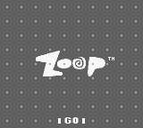 Zoop — Title screen