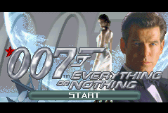 007 : Everything or Nothing — Title screen