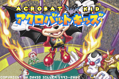 Aero the Acro-Bat: Rascal Rival Revenge — Title screen