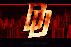 Daredevil — Title screen
