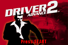 Driver 2 Advance — Title screen
