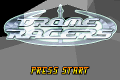 Drome Racers — Title screen