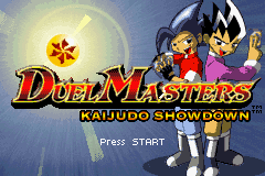 Duel Masters : Kaijudo Showdown — Title screen