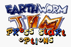 Earthworm Jim — Title screen