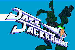 Jazz Jackrabbit — Title screen