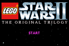 LEGO Star Wars II : The Original Trilogy — Title screen