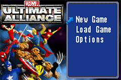 Marvel : Ultimate Alliance — Title screen