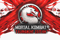 Mortal Kombat : Tournament Edition — Title screen