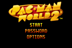 Pac-Man World 2 — Title screen