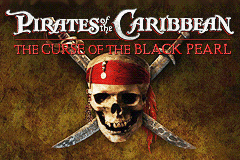 Pirates Of The Caribbean : The Curse Of The Black Pearl — Title screen