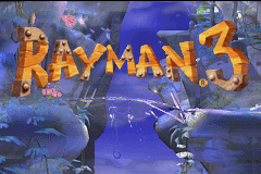 Rayman 3 — Title screen