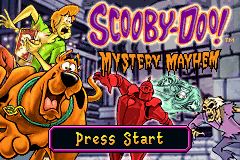Scooby-Doo! : Mystery Mayhem — Title screen