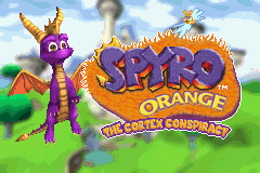 Spyro Orange: The Cortex Conspiracy — Title screen