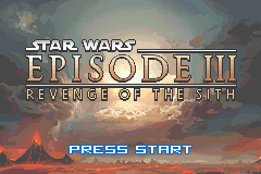 Star Wars : Episode III : Revenge of the Sith — Title screen