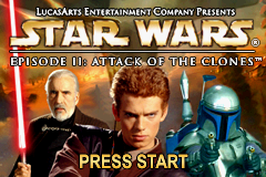 Star Wars : Episode II : Attack of the Clones — Title screen