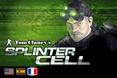 Tom Clancy's Splinter Cell — Title screen