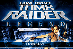 Tomb Raider : Legend — Title screen