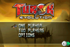 Turok : Evolution — Title screen