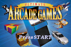 Ultimate Arcade Games — Title screen