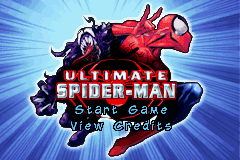 Ultimate Spider-Man — Title screen