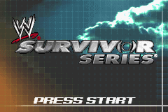 WWE Survivor Series — Title screen