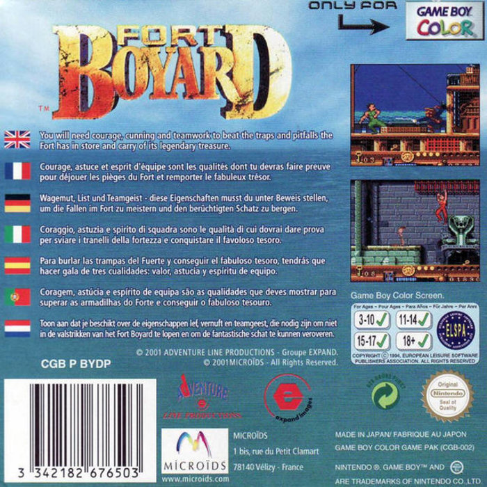 Fort Boyard — Box back