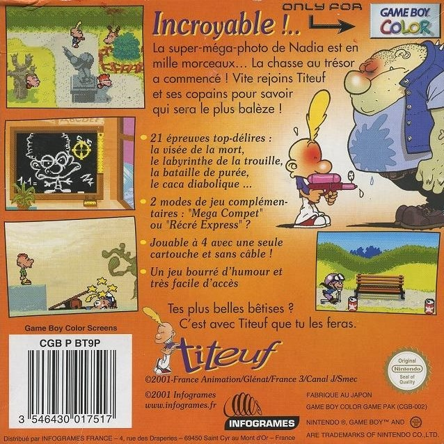 Tootuff — Box back