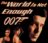 007: The World is Not Enough — Title screen