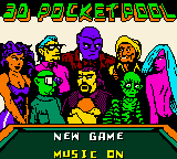 3D Pocket Pool — Title screen