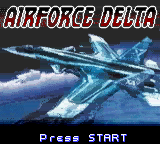Airforce Delta — Title screen