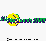 All Star Tennis 2000 — Title screen