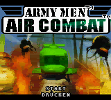 Army Men : Air Combat — Title screen
