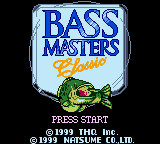 Bass Masters Classic — Title screen