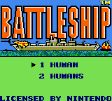 Battleship — Title screen