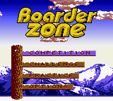 Boarder Zone — Title screen