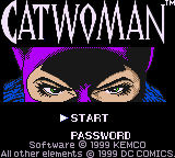 Catwoman — Title screen
