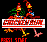 Chicken Run — Title screen