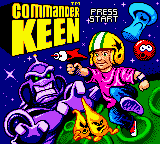 Commander Keen — Title screen