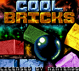 Cool Bricks — Title screen