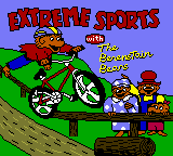 Extreme Sports with the Berenstain Bears — Title screen