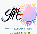 Gift — Title screen