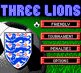 Golden Goal — Title screen