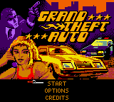 Grand Theft Auto — Title screen