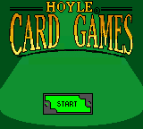 Hoyle Card Games — Title screen
