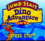 JumpStart Dino Adventure : Field Trip — Title screen